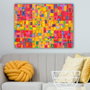 Wallity Lienzo Decorativo Multicolor 70 x 100 cm